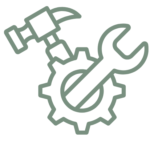 Technik & Tools Symbolbild für Analyse und Klarheit: Lupe mit Auge als Sinnbild für die professionelle Prüfung der Online-Präsenz von Handwerkern und Direktvermarktern.